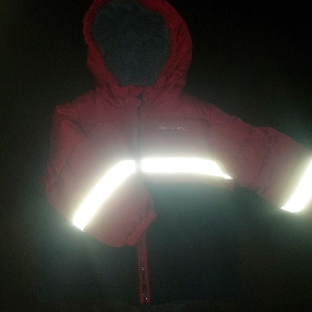 London fog puffer jacket
